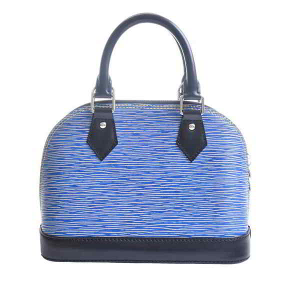 LOUIS VUITTON Louis Vuitton Epi Alma BB handbag blue leather - Picture 2 of 8